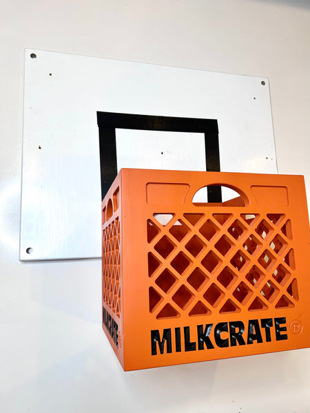 Custom Milk Crate Basketball Hoop