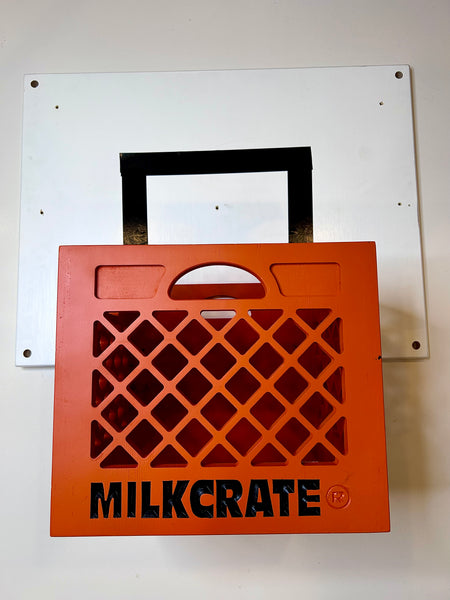 Custom Milk Crate Basketball Hoop