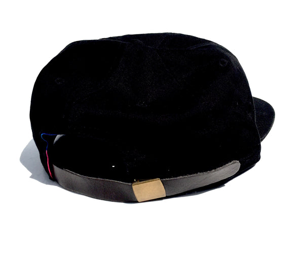 Milkcrate leather strap back cap